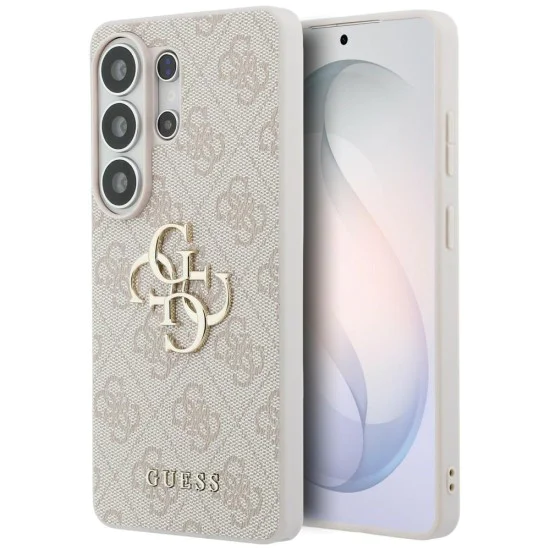 Калъф за Samsung Galaxy S26 Ultra - Hardcase 4G Big Metal Logo - Guess - Розов