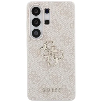 Калъф за Samsung Galaxy S26 Ultra - Hardcase 4G Big Metal Logo - Guess - Розов