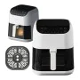 Еър фрайър Deerma (DEM-KZ130W) - 5.5л, 6 програми, 80-200°C, таймер, 1300W - Бял