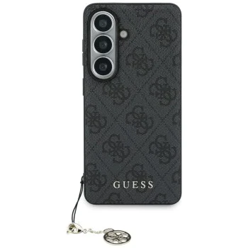 Калъф за Samsung Galaxy S26 - Hardcase 4G Classic Logo Charm - Guess - Черен