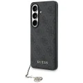 Калъф за Samsung Galaxy S26 - Hardcase 4G Classic Logo Charm - Guess - Черен