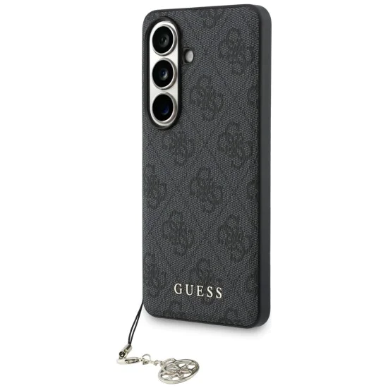 Калъф за Samsung Galaxy S26 - Hardcase 4G Classic Logo Charm - Guess - Черен