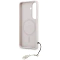Калъф за Samsung Galaxy S26 - Hardcase 4G Classic Logo Charm - Guess - Розов