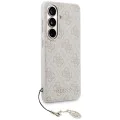 Калъф за Samsung Galaxy S26 - Hardcase 4G Classic Logo Charm - Guess - Розов
