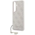 Калъф за Samsung Galaxy S26 - Hardcase 4G Classic Logo Charm - Guess - Розов