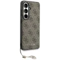 Калъф за Samsung Galaxy S26 - Hardcase 4G Classic Logo Charm - Guess - Кафяв