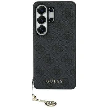 Калъф за Samsung Galaxy S26 Ultra - Hardcase 4G Classic Logo Charm - Guess - Черен