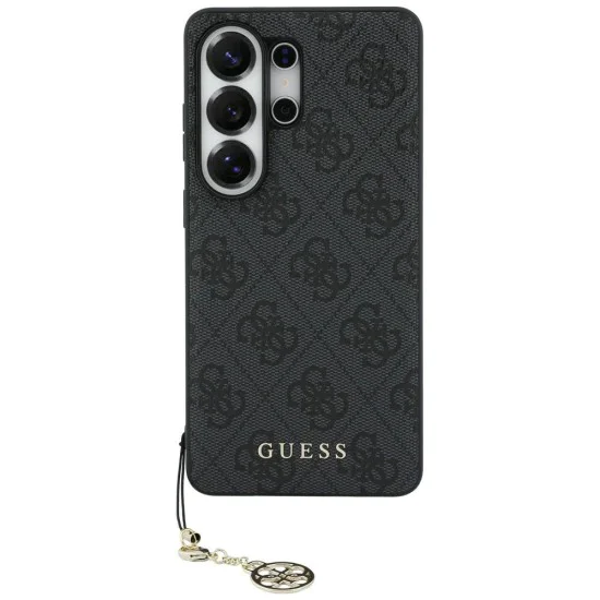 Калъф за Samsung Galaxy S26 Ultra - Hardcase 4G Classic Logo Charm - Guess - Черен