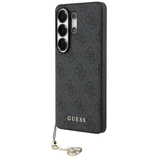 Калъф за Samsung Galaxy S26 Ultra - Hardcase 4G Classic Logo Charm - Guess - Черен