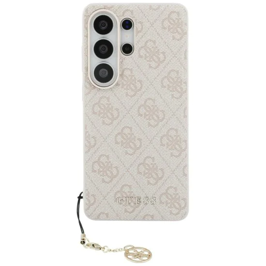 Калъф за Samsung Galaxy S26 Ultra - Hardcase 4G Classic Logo Charm - Guess - Розов