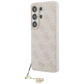 Калъф за Samsung Galaxy S26 Ultra - Hardcase 4G Classic Logo Charm - Guess - Розов