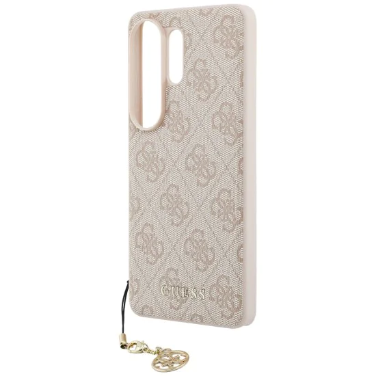 Калъф за Samsung Galaxy S26 Ultra - Hardcase 4G Classic Logo Charm - Guess - Розов