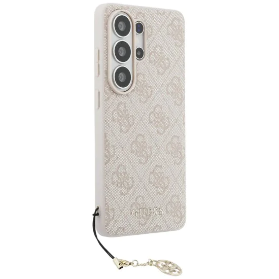 Калъф за Samsung Galaxy S26 Ultra - Hardcase 4G Classic Logo Charm - Guess - Розов
