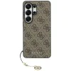 Калъф за Samsung Galaxy S26 Ultra - Hardcase 4G Classic Logo Charm - Guess - Кафяв