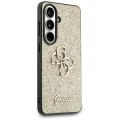 Калъф за Samsung Galaxy S26 - Fixed Glitter Big 4G Metal Logo - Guess - Златист