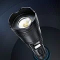Фенер Yesido TC11 - Telescopic Zoom, White Laser LED, 3 режима, презареждаем, Digital Display, 3W, 1200mAh - Черен