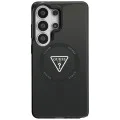 Калъф за Samsung Galaxy S26 Ultra - IML Gradient Triangle MagSafe - Guess - Черен