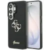 Калъф за Samsung Galaxy S26 Ultra - IML Big Metal 4G Script - Guess - Черен