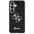 Калъф за Samsung Galaxy S26 - IML Big Metal 4G Script - Guess - Черен