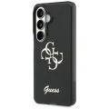 Калъф за Samsung Galaxy S26 - IML Big Metal 4G Script - Guess - Черен