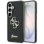 Калъф за Samsung Galaxy S26 - IML Big Metal 4G Script - Guess - Черен