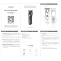 Тример за брада Yesido MG21 - Type-C, 5500RPM, 900mAh - Черен