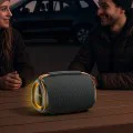 Безжична колонка Yesido YSW39 - Bluetooth 5.3, RGB Lighting, TWS, TF Card, USB, AUX, 1200mAh, 20W - Черна