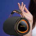 Безжична колонка Yesido YSW39 - Bluetooth 5.3, RGB Lighting, TWS, TF Card, USB, AUX, 1200mAh, 20W - Черна