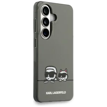Калъф за Samsung Galaxy S26 - IML K&C Peekaboo Logo MagSafe - Karl Lagerfeld - Черен