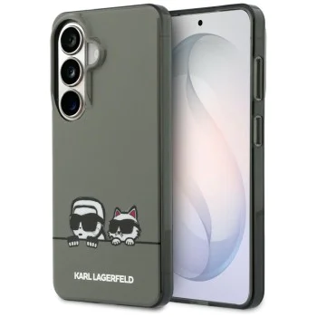 Калъф за Samsung Galaxy S26 - IML K&C Peekaboo Logo MagSafe - Karl Lagerfeld - Черен