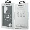 Калъф за Samsung Galaxy S26 Ultra - IML Choupette Head on KL Repeated Logo MagSafe - Karl Lagerfeld - Черен