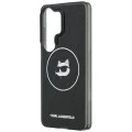 Калъф за Samsung Galaxy S26 Ultra - IML Choupette Head on KL Repeated Logo MagSafe - Karl Lagerfeld - Черен