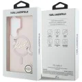 Калъф за Samsung Galaxy S26 Ultra - IML Choupette Karl Script Logo MagSafe - Karl Lagerfeld - Розов