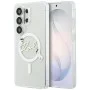 Калъф за Samsung Galaxy S26 Ultra - IML Choupette Karl Script Logo MagSafe - Karl Lagerfeld - Бял