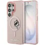 Калъф за Samsung Galaxy S26 Ultra - IML Choupette Peekaboo Logo MagSafe - Karl Lagerfeld - Розов