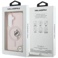 Калъф за Samsung Galaxy S26 - IML Choupette Peekaboo Logo MagSafe - Karl Lagerfeld - Розов