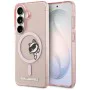 Калъф за Samsung Galaxy S26 - IML Choupette Peekaboo Logo MagSafe - Karl Lagerfeld - Розов