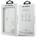 Калъф за Samsung Galaxy S26 - IML Choupette Karl Script Logo MagSafe - Karl Lagerfeld - Бял