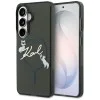 Калъф за Samsung Galaxy S26 - IML Choupette Karl Script Logo MagSafe - Karl Lagerfeld - Черен