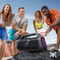 Безжична колонка Anker SoundCore Boom 2 Plus (A3134011) - Bluetooth 5.3, 140W, BassUp 2.0, IPX7, RGB - Черна