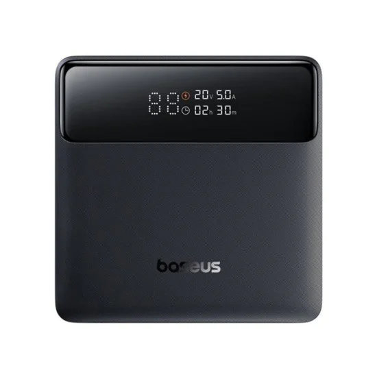 Външна батерия Baseus Blade H1 Lite (P10021604123-00) - 4 порта, 100W, 20.000mAh, дисплей - Черна