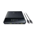 Външна батерия Baseus Blade H1 Lite (P10021604123-00) - 4 порта, 100W, 20.000mAh, дисплей - Черна