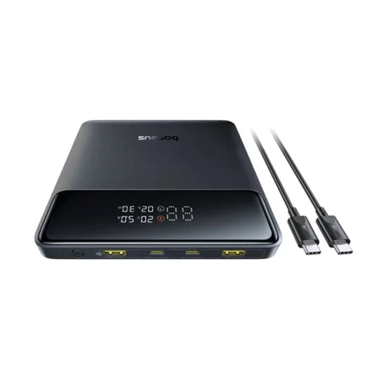 Външна батерия Baseus Blade H1 Lite (P10021604123-00) - 4 порта, 100W, 20.000mAh, дисплей - Черна