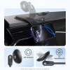 Стойка за кола Anker Nano Magnetic (A9110H11) - за табло/екран, 3M залепване, 360°, универсална - Черна