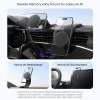 Стойка за кола Anker Nano Magnetic (A9110H11) - за табло/екран, 3M залепване, 360°, универсална - Черна