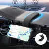 Стойка за кола Anker Nano Magnetic (A9110H11) - за табло/екран, 3M залепване, 360°, универсална - Черна