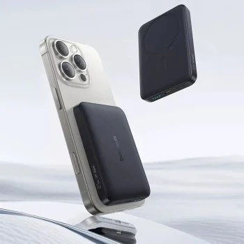 Външна батерия Baseus EnerFill FM11 (E0026602) - Ultra-Mini дизайн, 10.000mAh, 22.5W - Тъмносива
