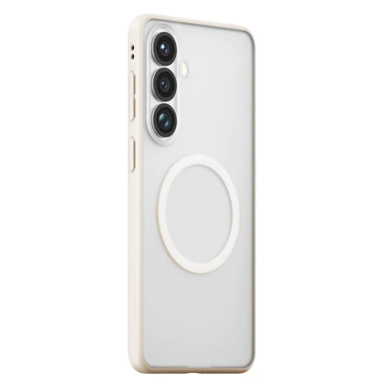Калъф за Samsung Galaxy S26 Plus - APE Matte MagSafe Series - Blueo - Светлосив