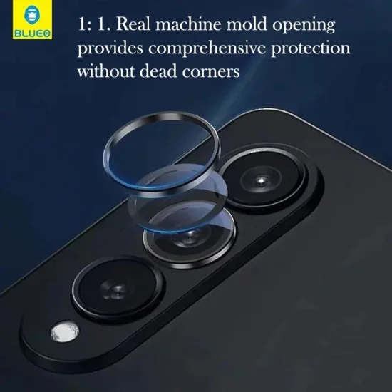 Протектор за камера за Samsung Galaxy S26 Ultra - Camera Lens Protector - Blueo - Черен