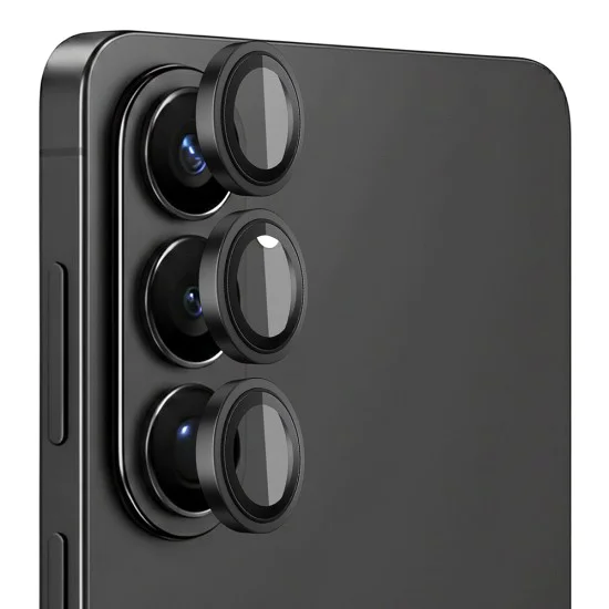 Протектор за камера за Samsung Galaxy S26 / S26 Plus - Camera Lens Protector - Blueo - Черен